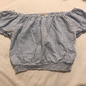 Hollister Over-the-Shoulder Crop Top